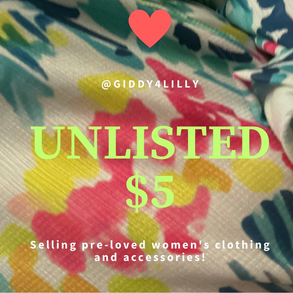 Unlisted clothes and accessories pre-owned, NWT & NWOT-    Random items & sizes